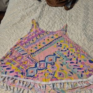 Lilly Pulitzer Pastel Abstract Tank Top